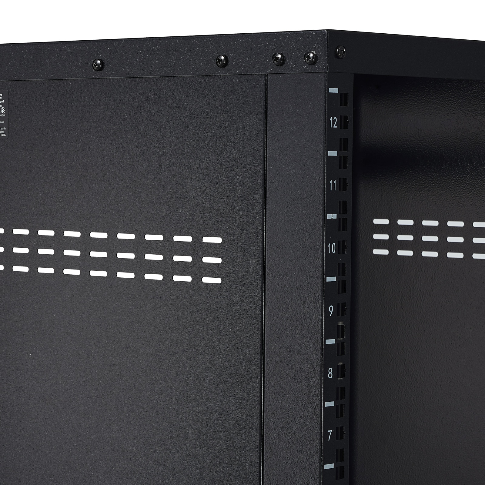 12U AV Rack Stand 500 Lbs Capacity Network Stereo Recording Studio Rack_voghion.com